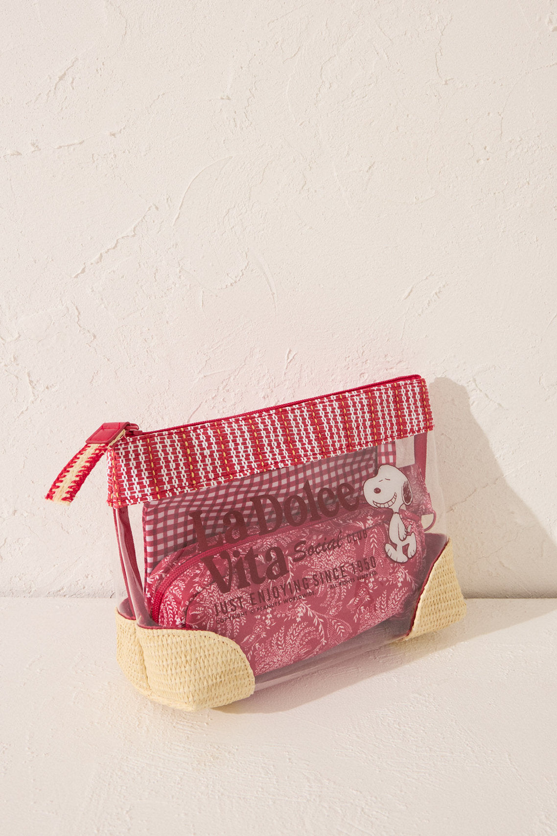 Women Secret_Pack of 3 Snoopy Raffia Toiletry Bags_4849270_60_03