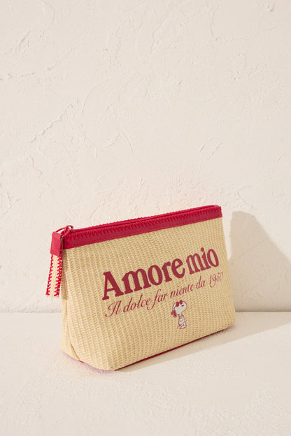 Women Secret_Medium Snoopy Raffia Vanity Case_4849271_38_03