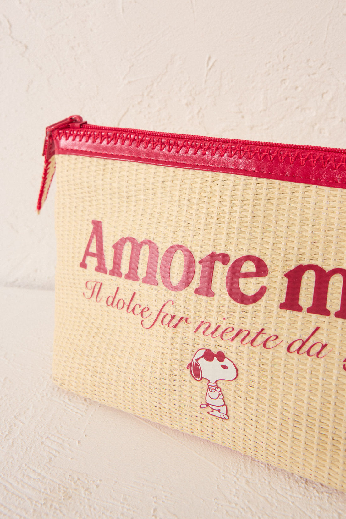 Women Secret_Medium Snoopy Raffia Vanity Case_4849271_38_05