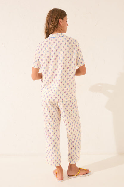 Women Secret_Long Beige Viscose Classic Pyjamas_4852090_97_06