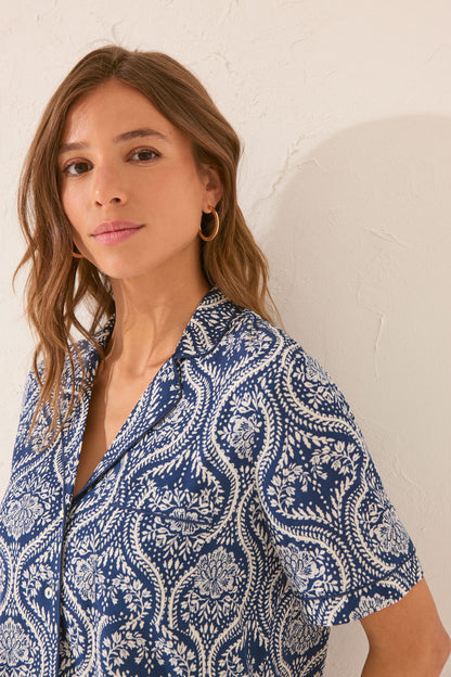 Women Secret_Capri Allover Print Classic Pyjamas_4852093_19_02