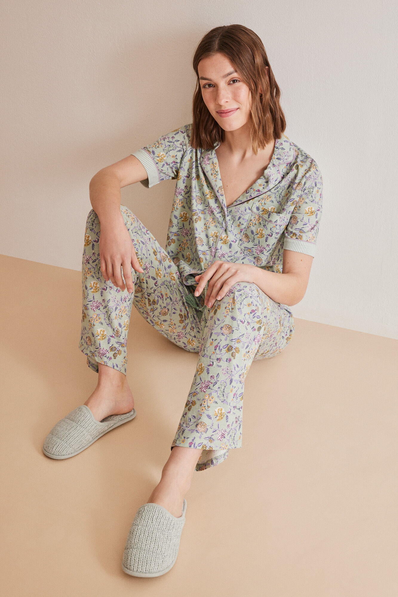 Short Sleeve Long Pant Pyjama Set_4857415_29_03
