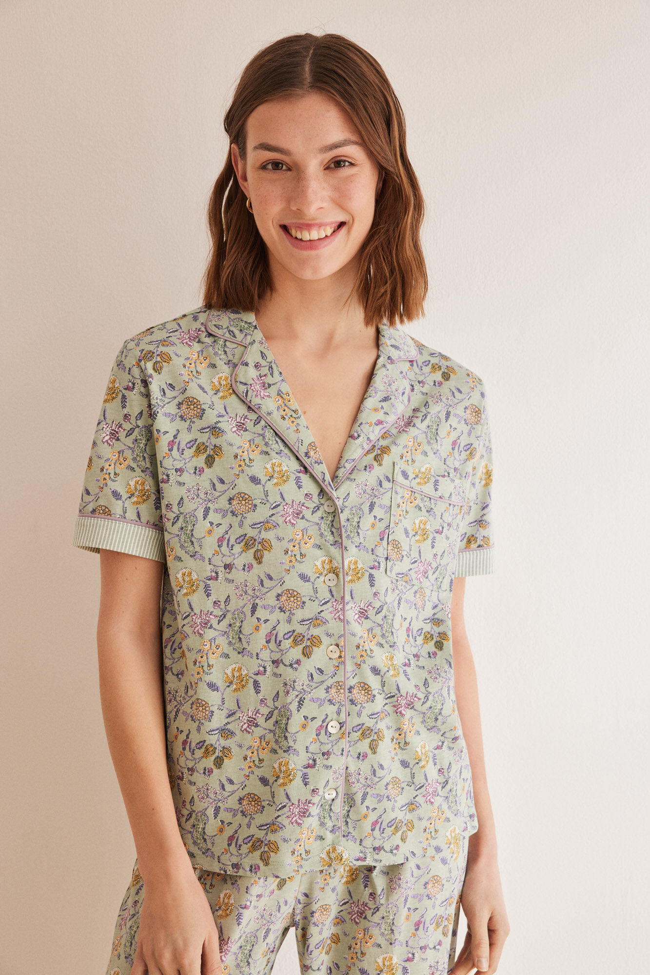 Short Sleeve Long Pant Pyjama Set_4857415_29_05