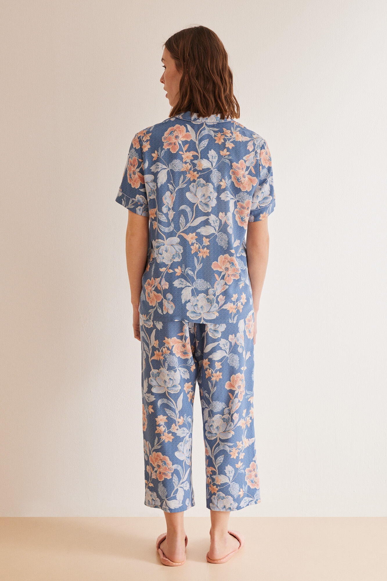 Short Sleeve Long Pant Pyjama Set_4857417_19_08