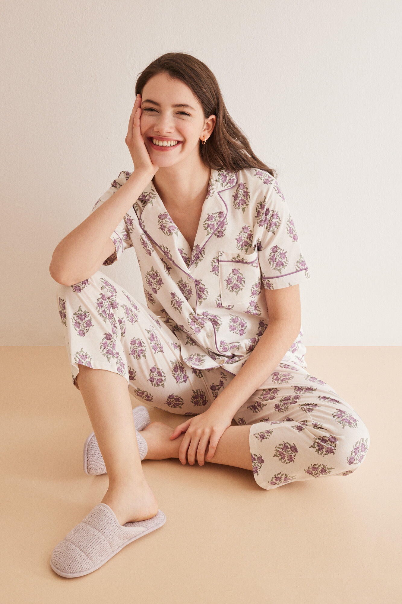 Short Sleeve Long Pant Pyjama Set_4857420_97_03