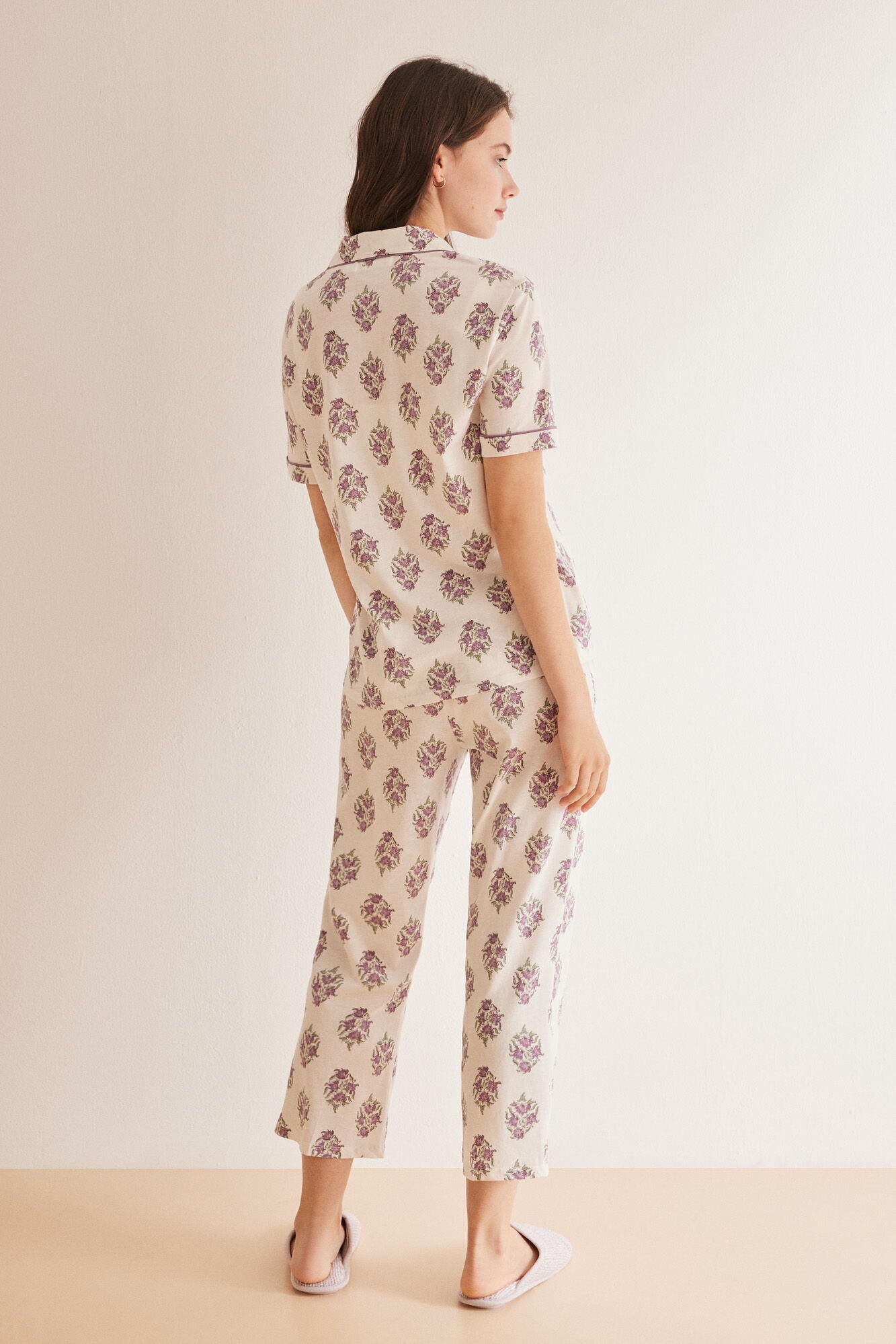 Short Sleeve Long Pant Pyjama Set_4857420_97_07