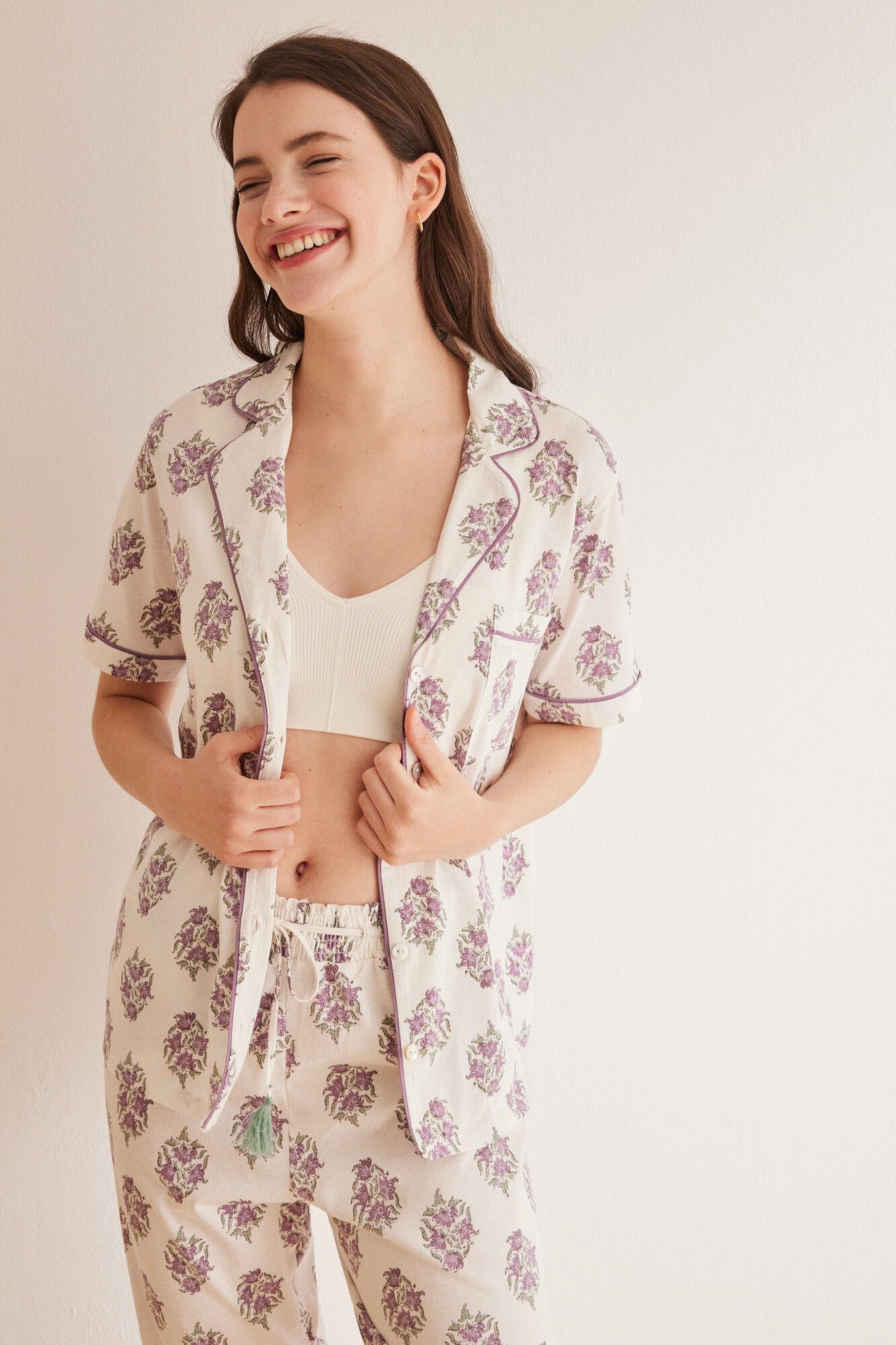 Short Sleeve Long Pant Pyjama Set_4857420_97_09