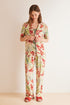 T-Shirt Pajamas Printed Floral Allover_01