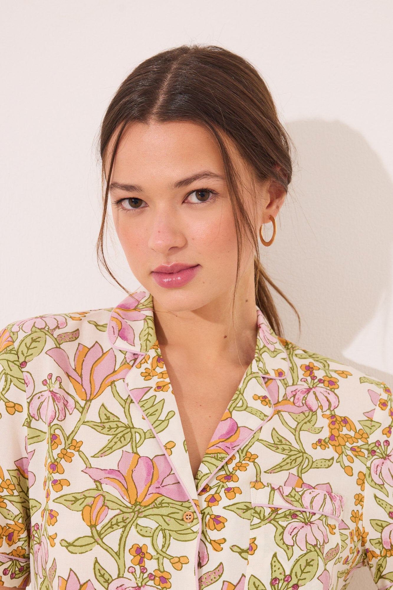 Women Secret_Viscose Classic Pyjamas with Floral Print_4859411_97_03