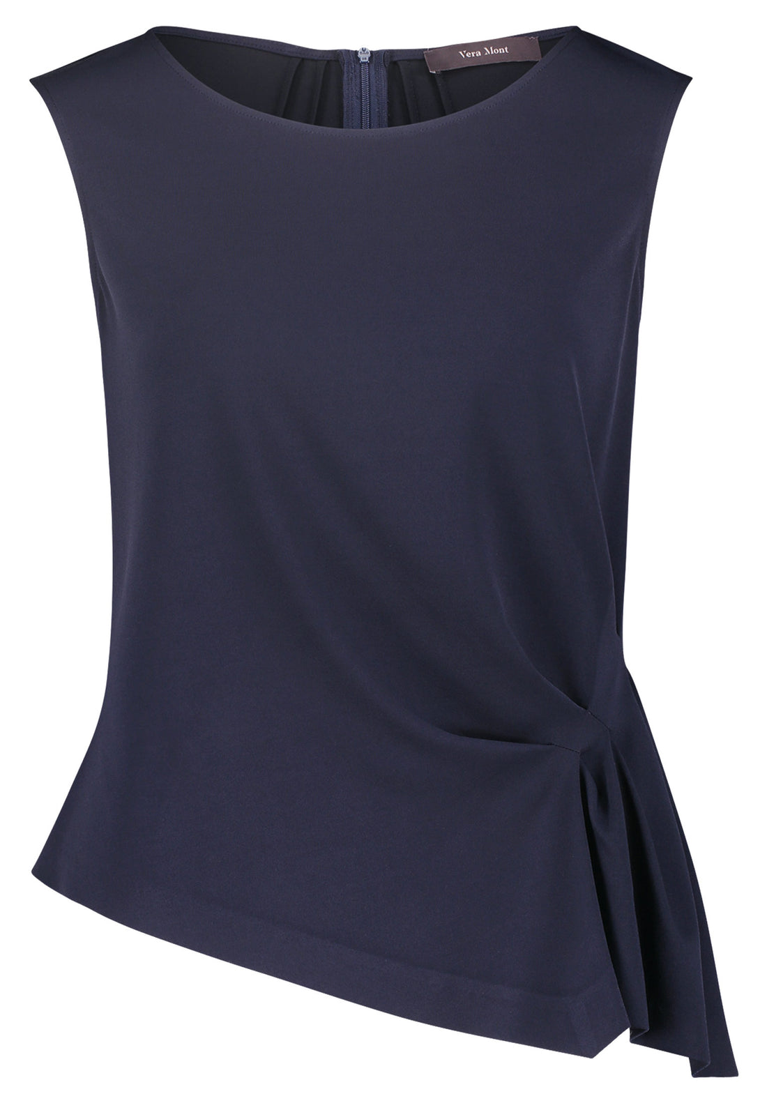 Sleeveless Top With Side Knot_4878 4589_8541_01