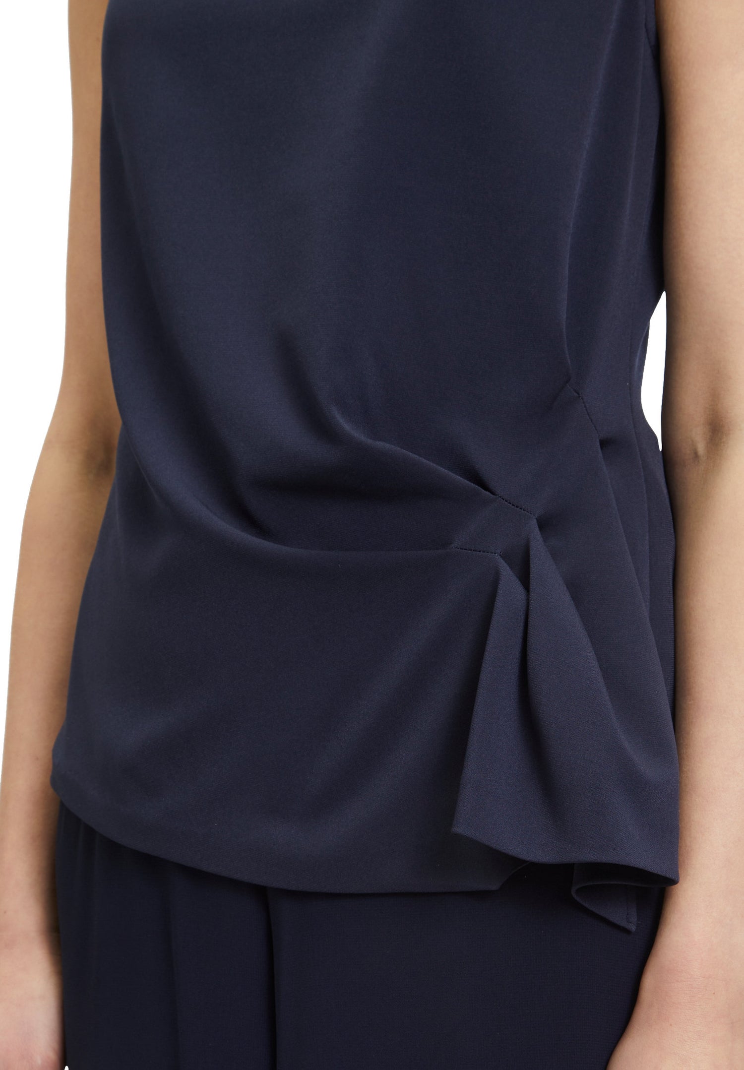 Sleeveless Top With Side Knot_4878 4589_8541_07