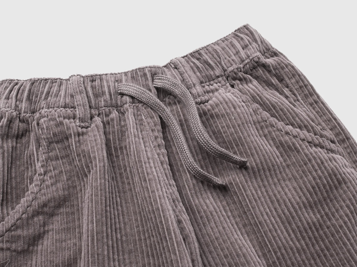 Benetton Gray Boys Corduroy Trousers SKU: 48TWGF03B_39R Image 03