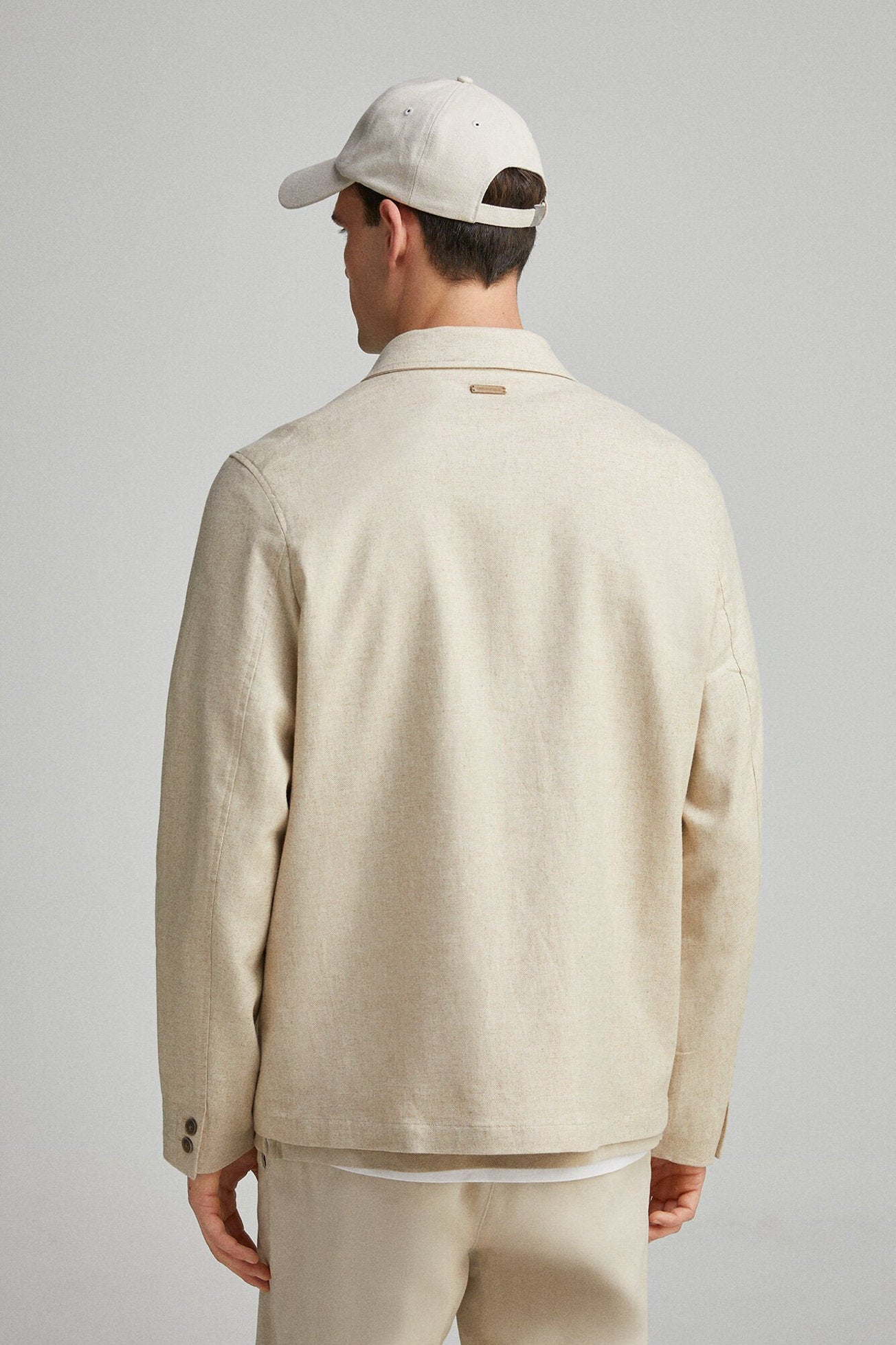 Springfield_Linen &amp; Cotton Overshirt_4909904_51_03