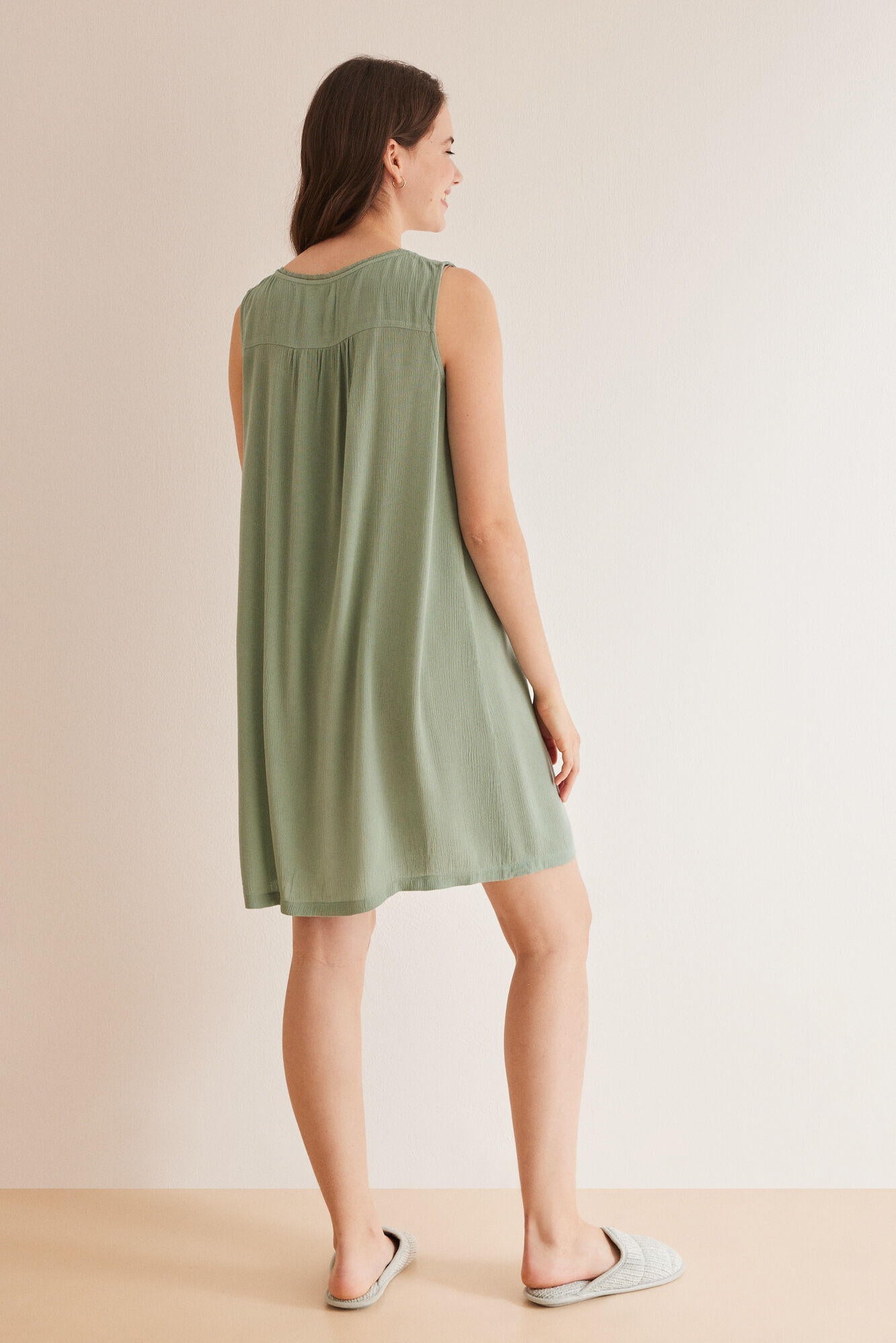 Tank Top Style Nightdress_4927024_21_04