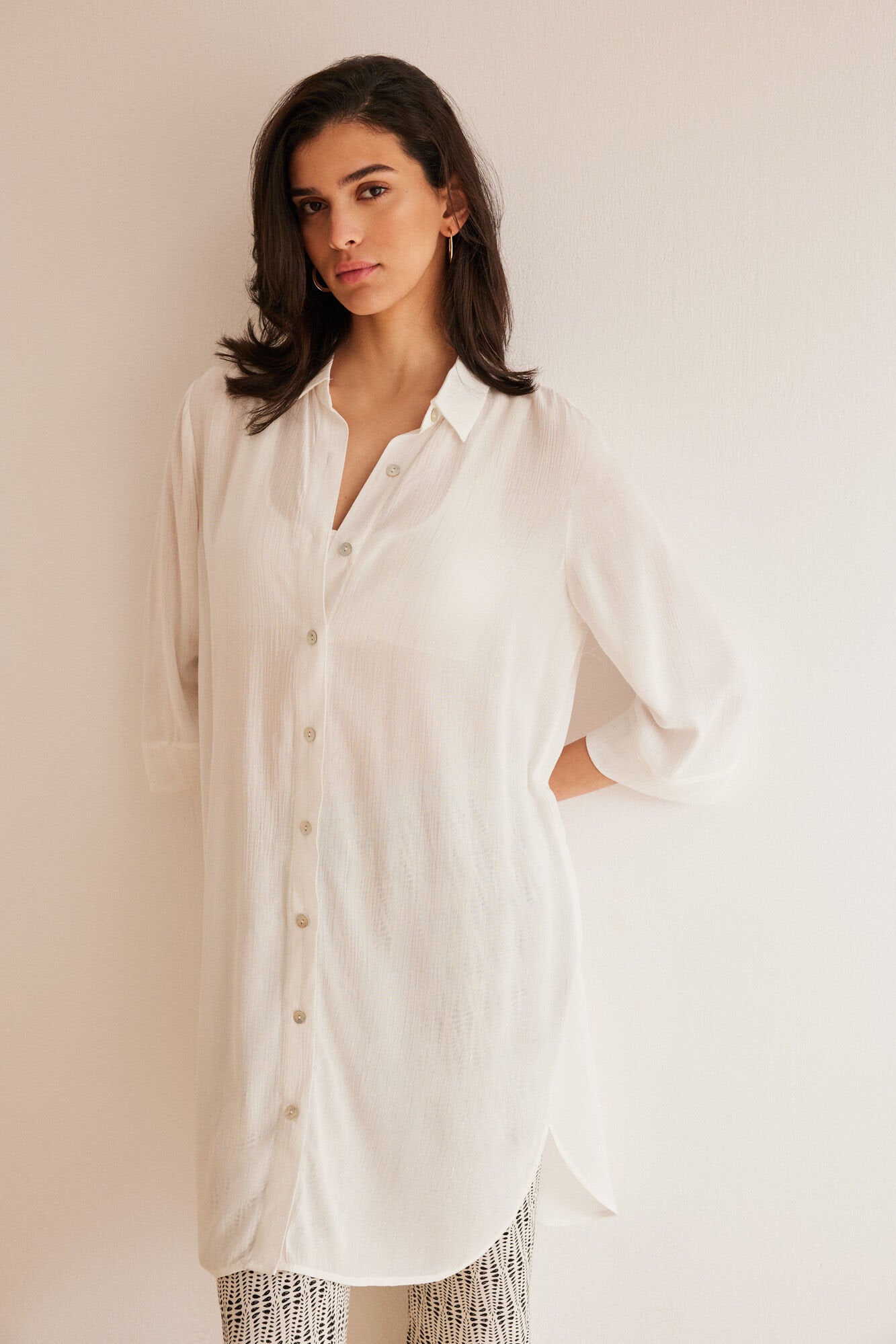 Ivory Long Sleeves Camisoles_4927026_96_05