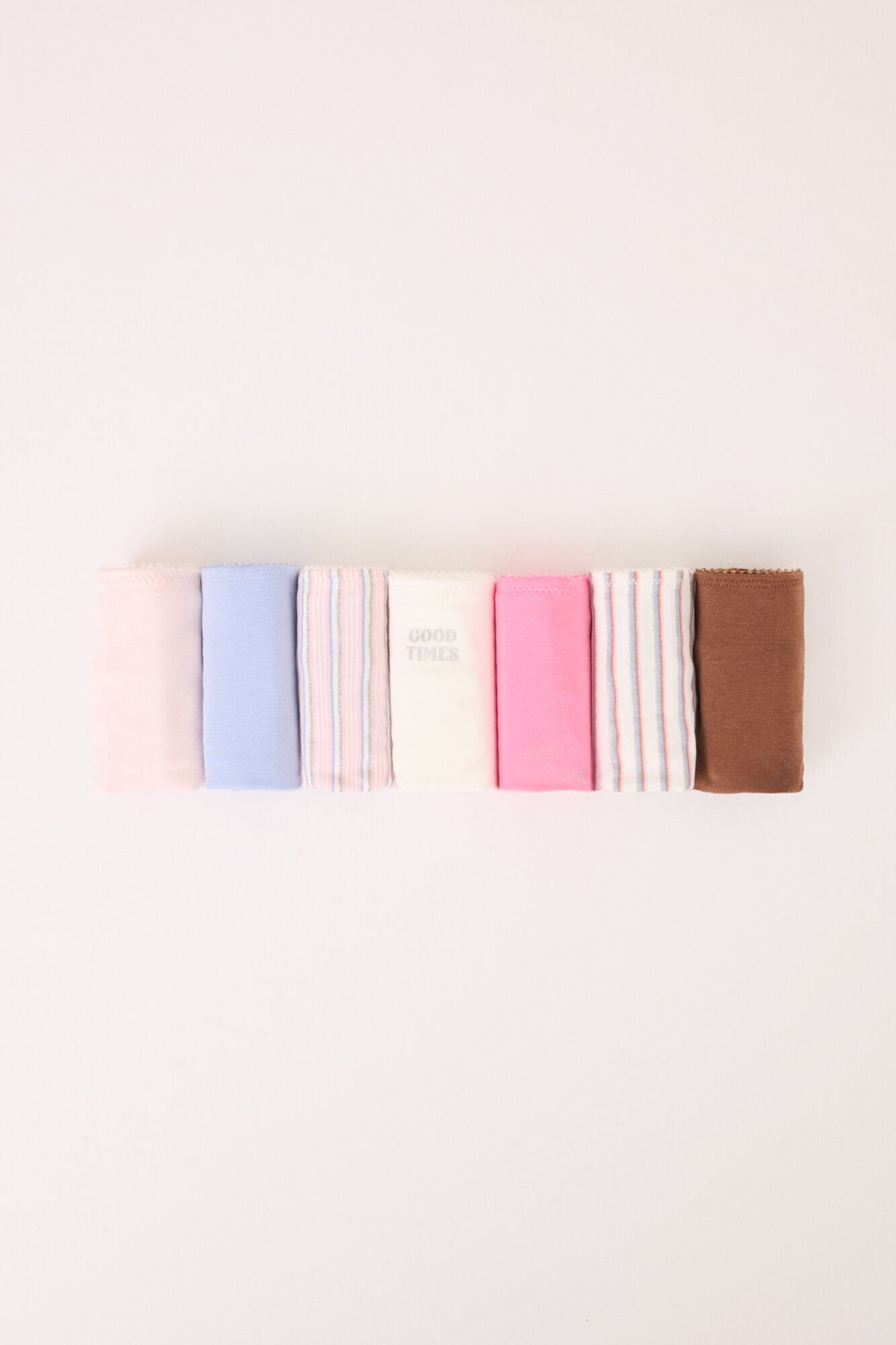 Women Secret_Pack of 7 Classic Cotton Panties in Multicoloured Glitter_4932641_98_04