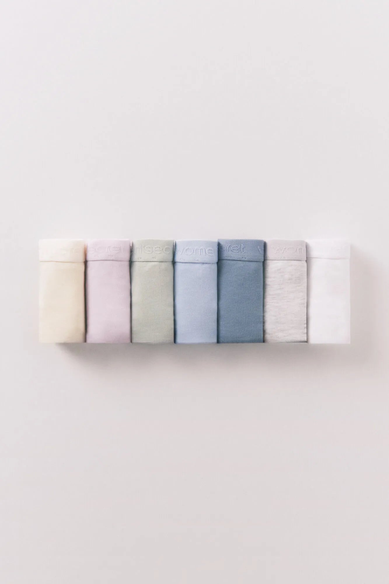 Women Secret_White Print_Pack of 7 Classic Cotton Logo Panties_4932685_97_01