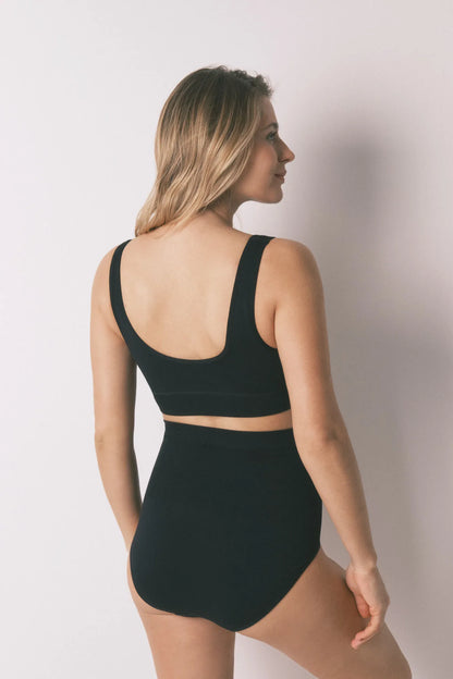 Women Secret_Black_Black High-Waisted Maternity Panty_4933608_01_05