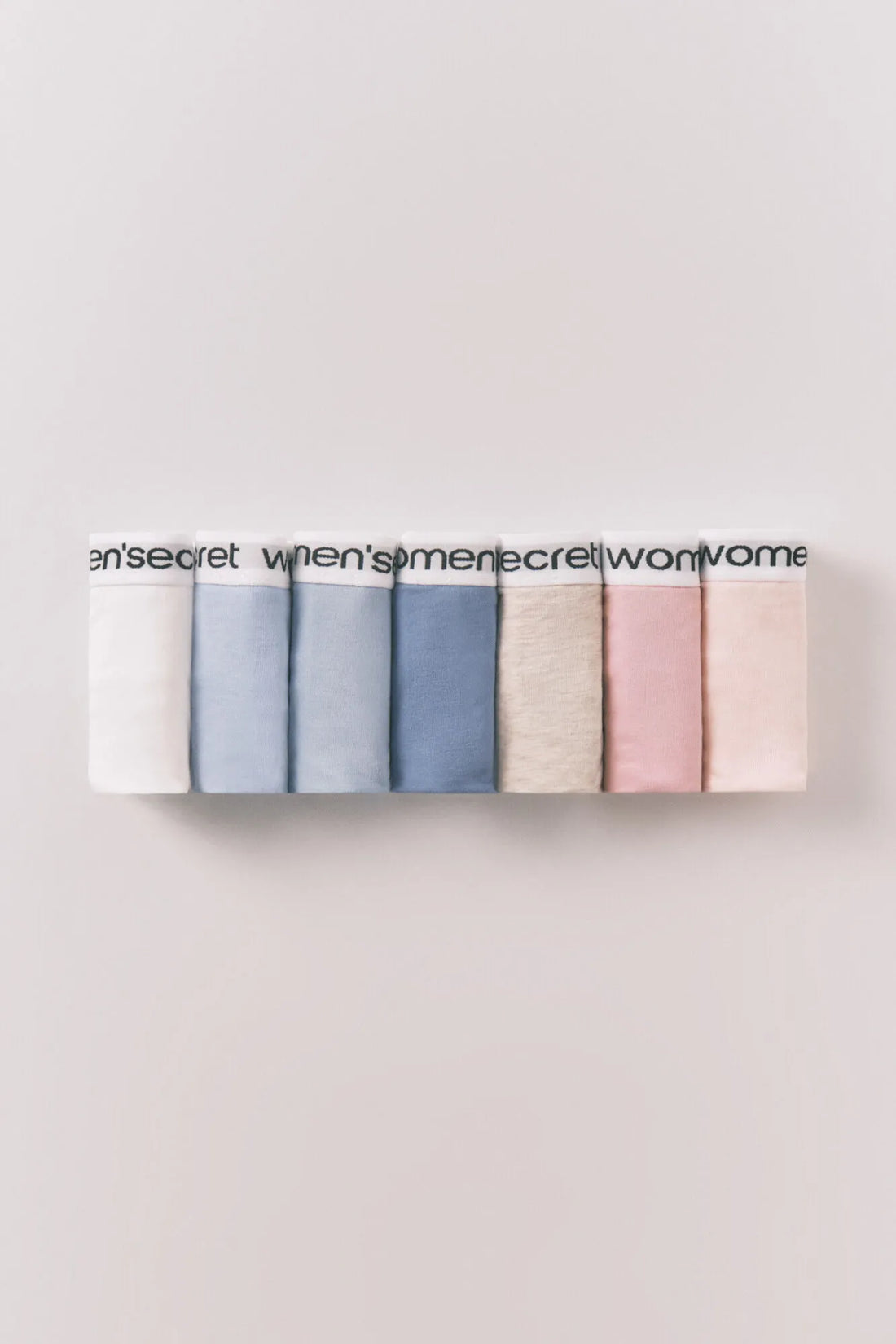 Women Secret_White Print_7-Pack Cotton Classic Logo Panties_4933621_97_01