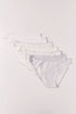 Women Secret Multicoloured Women Multicoloured Printed Cotton 7 Classic Panties Pack SKU: 4934524_98 Image 01