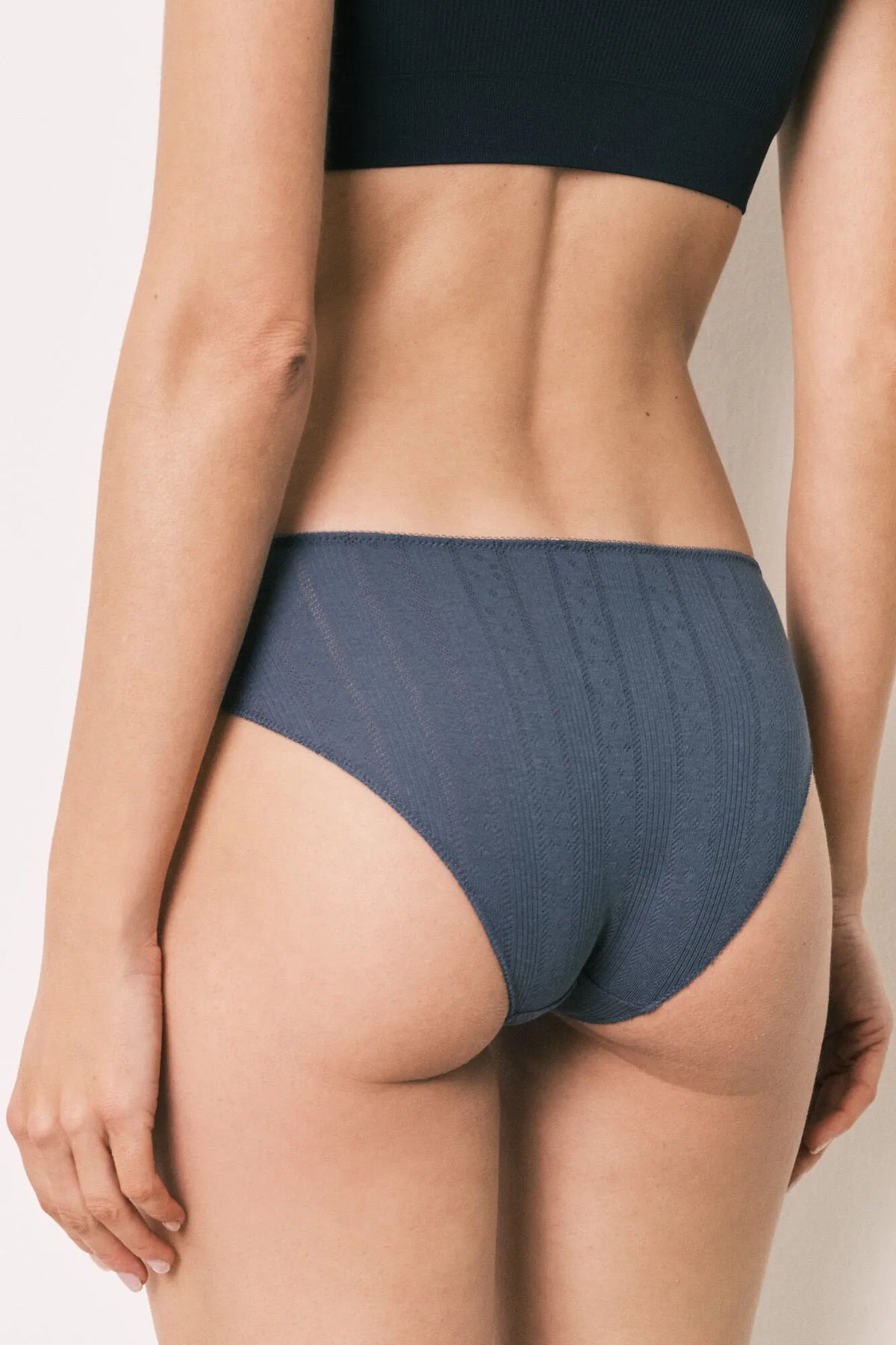 Women Secret White Print Women Multicoloured Cotton Pointelle Classic Panties 7-Pack SKU: 4934527_97 Image 03