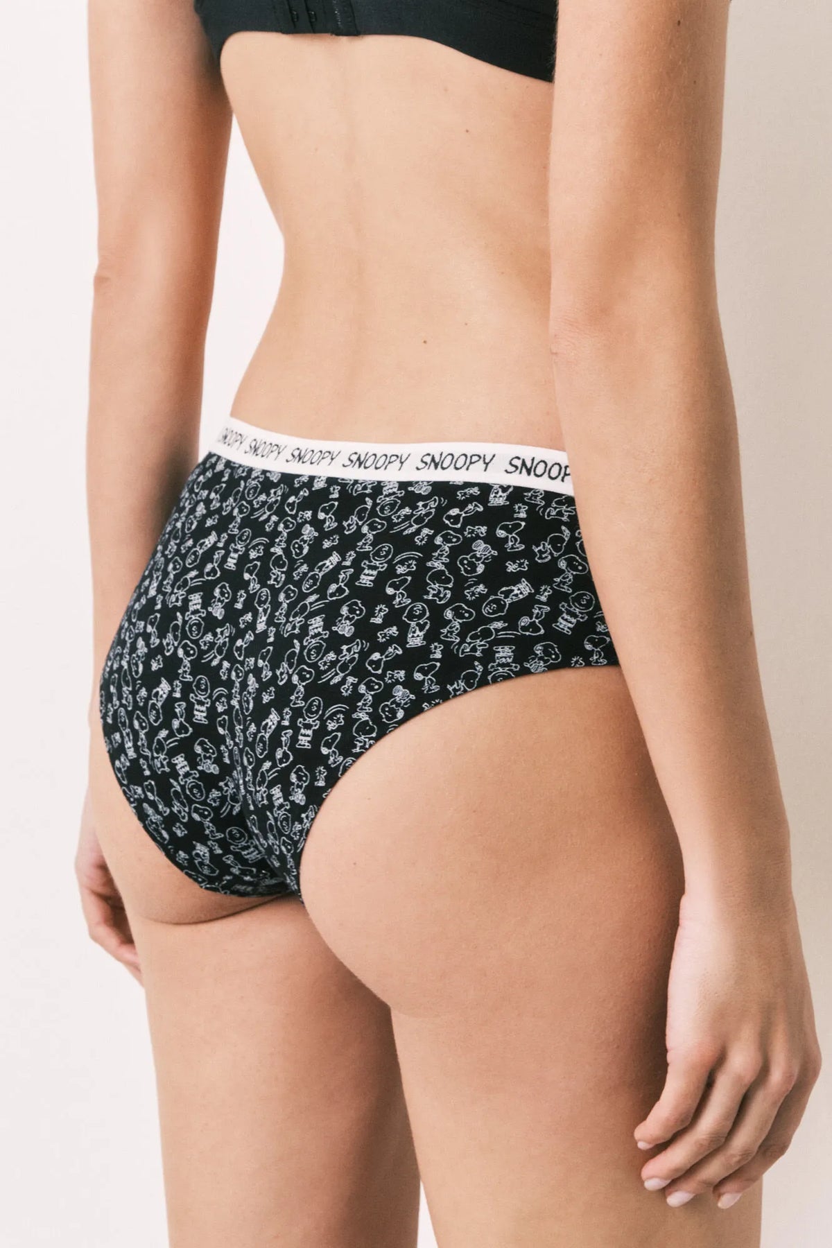 Women Secret Multicoloured Women Snoopy Print Cotton 7-Pack Wide Panties SKU: 4934528_98 Image 03