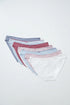 Women Secret Multicoloured Women Pack of 7 Classic Cotton Printed Panties SKU: 4934582_98 Image 01