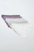 Women Secret White Print Women Pack of 7 Classic Cotton Panties Pointelle Mix Colors SKU: 4934587_97 Image 01