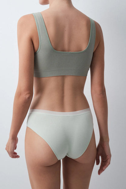 Women Secret White Print Women Pack 7 Bragas Anchas Algod—n Lisas SKU: 4934598_97 Image 02