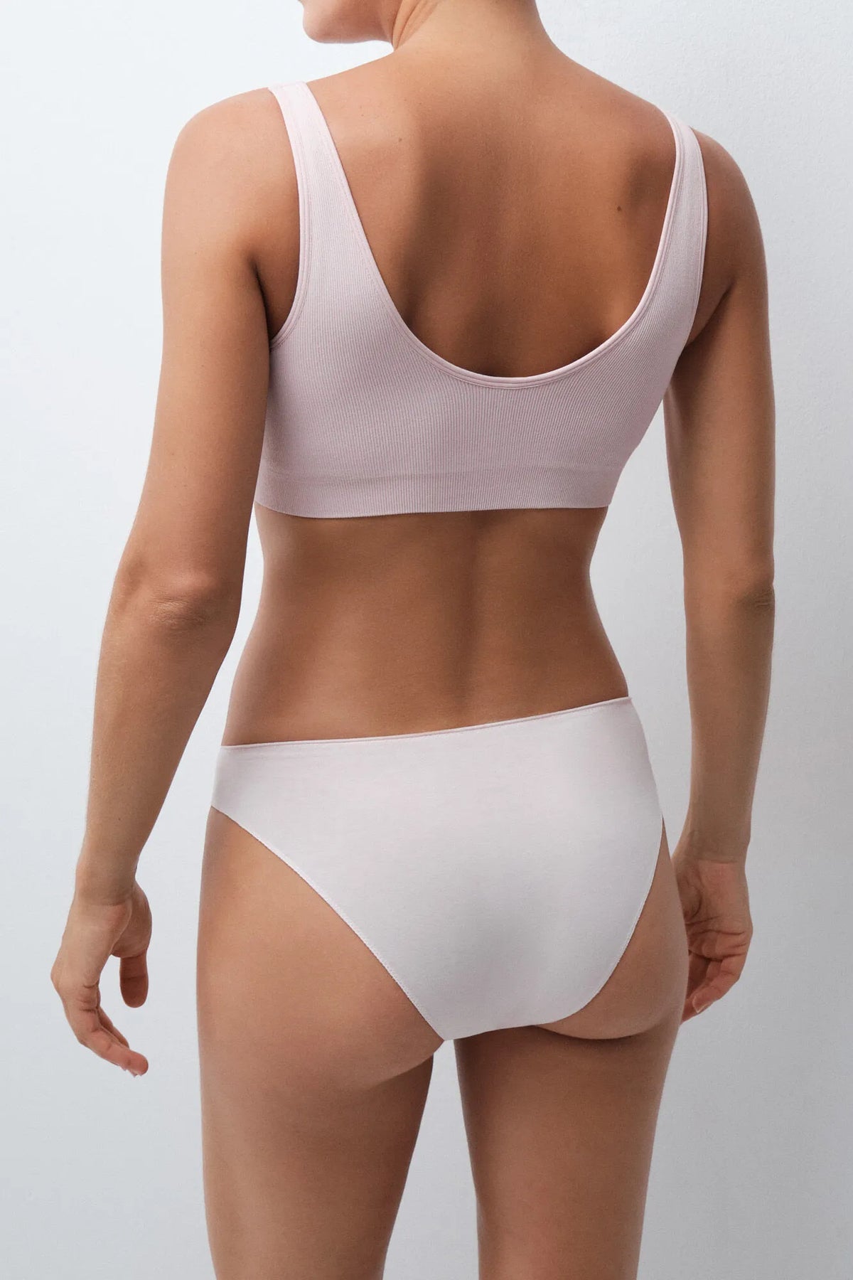 Women Secret White Print Women Pack of 7 Plain Cotton Classic Panties with Lace SKU: 4934622_97 Image 02