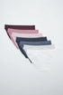 Women Secret White Print Women Plain Cotton 7-Pack Classic Panties Logo SKU: 4934632_97 Image 01