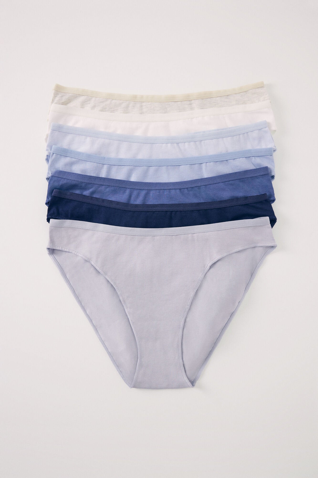 Pack Of 7 Classic Cotton Panties Blue Tones_01