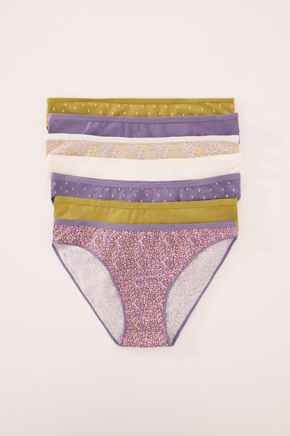 Women Secret_Pack of 7 Classic Cotton Panties with Mixed Prints_4939005_98_01