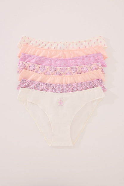 Women Secret_Pack of 7 Classic Cotton Panties in Pink Tones_4939007_98_02