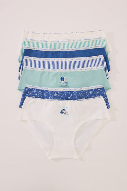 Women Secret_Pack of 7 Wide Cotton Mix Panties Mafalda_4939023_98_01