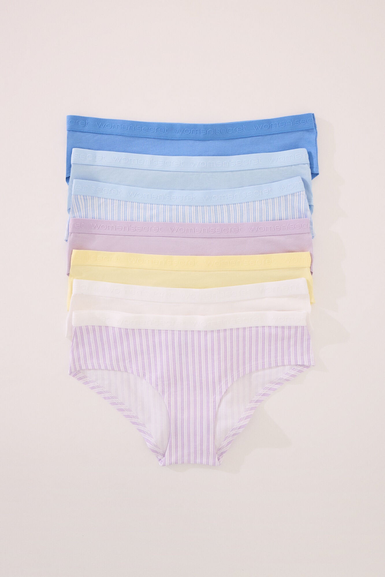 Women Secret_Pack of 7 Wide Cotton Panties Mix Print_4939025_98_01