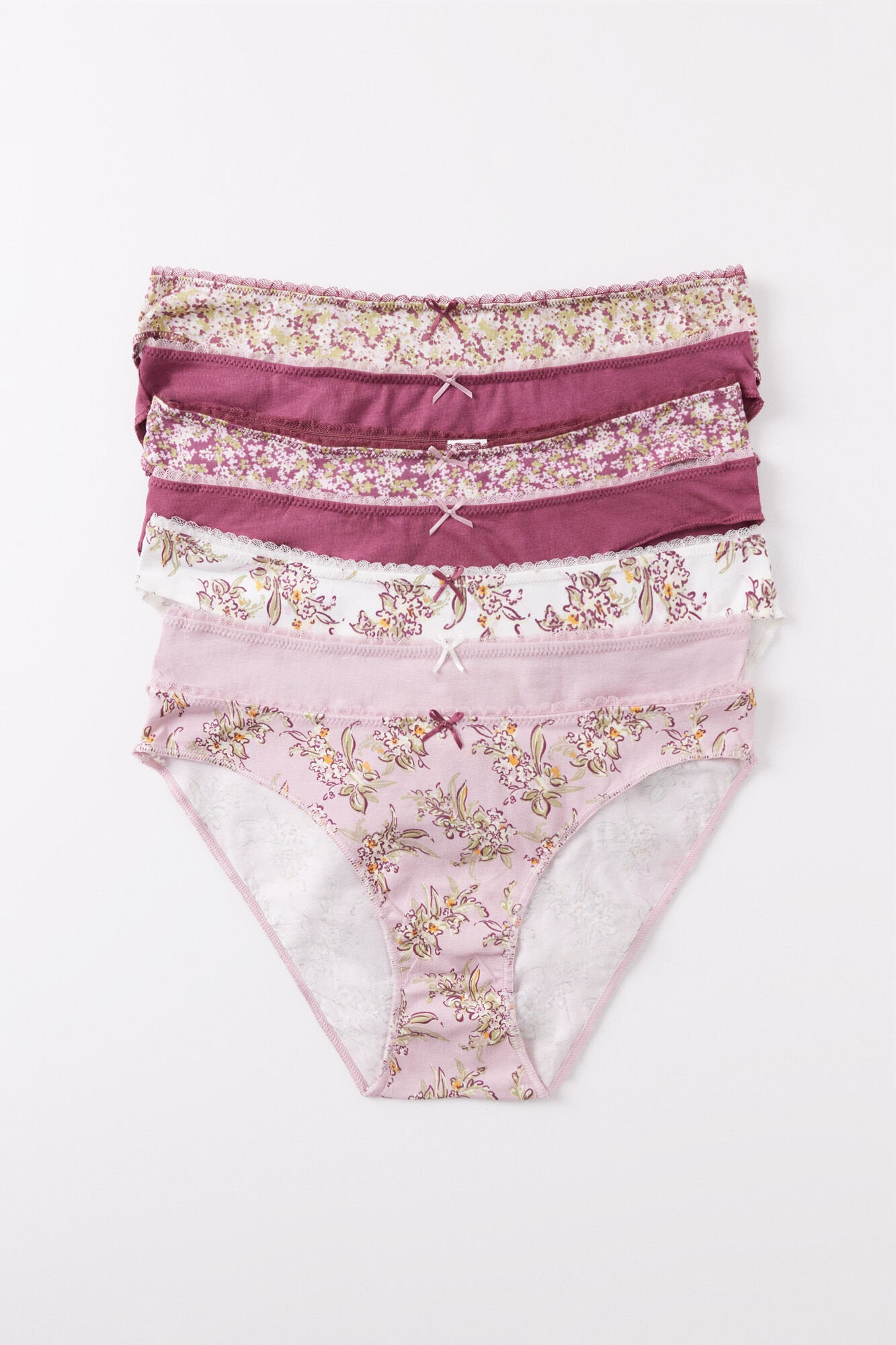 Women Secret_Pack of 7 Classic Plain and Printed Cotton Panties_4939941_98_04
