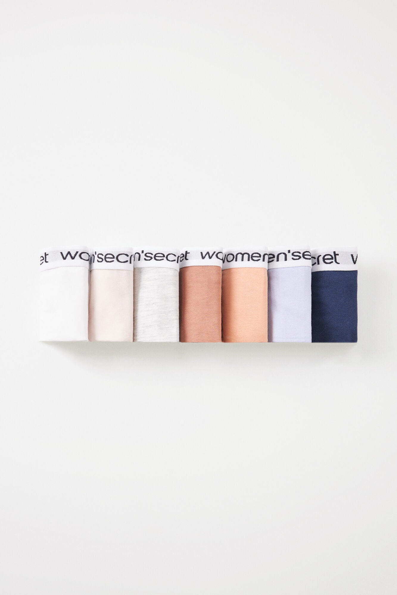 Women Secret_Pack of 7 Wide Cotton Panties with Logo_4939958_97_03