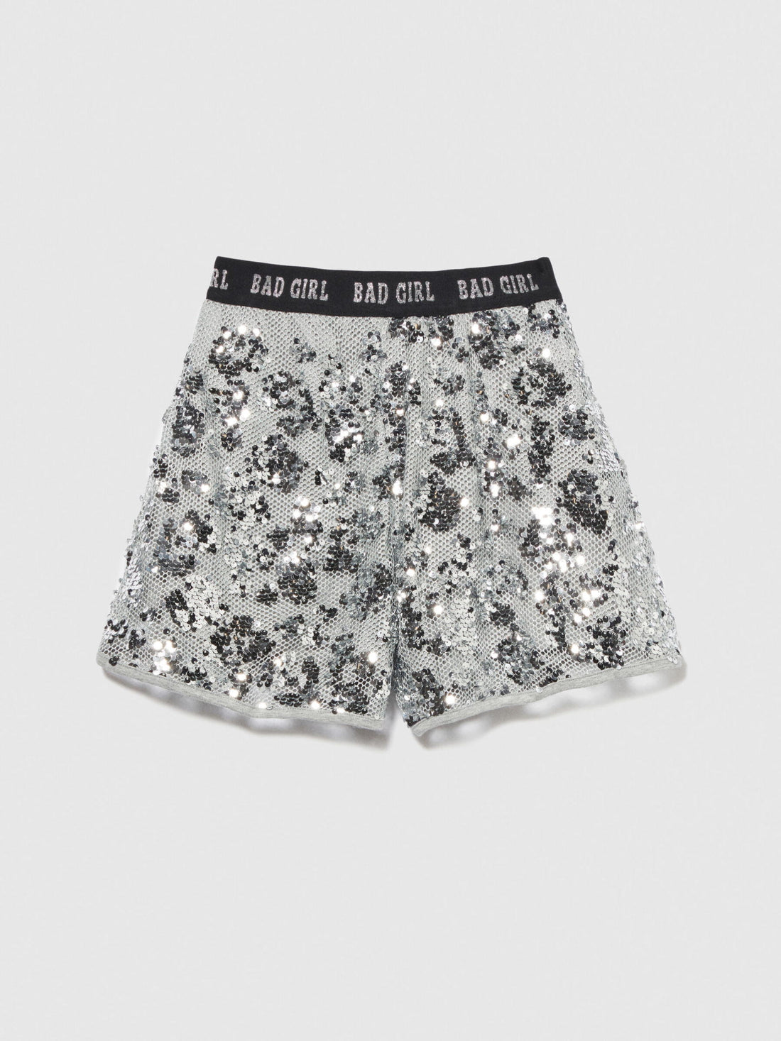 Shorts With Mesh And Sequins_494SY900O_901_01