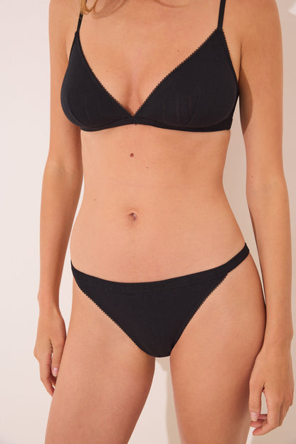 Women Secret_Black Cotton Brazilian Panty_4982584_01_05