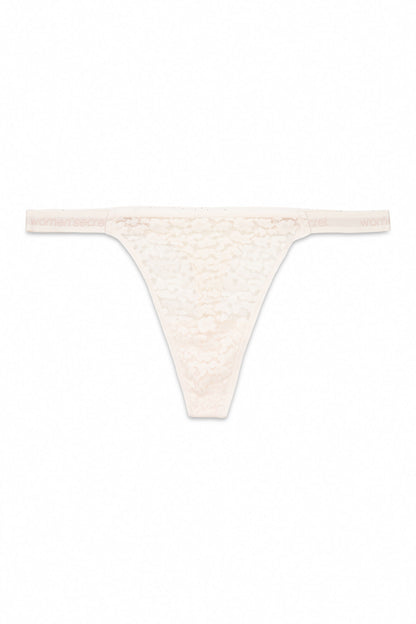 Women Secret_Ivory_Lace Animal Print Lace Thong_4982623_96_06