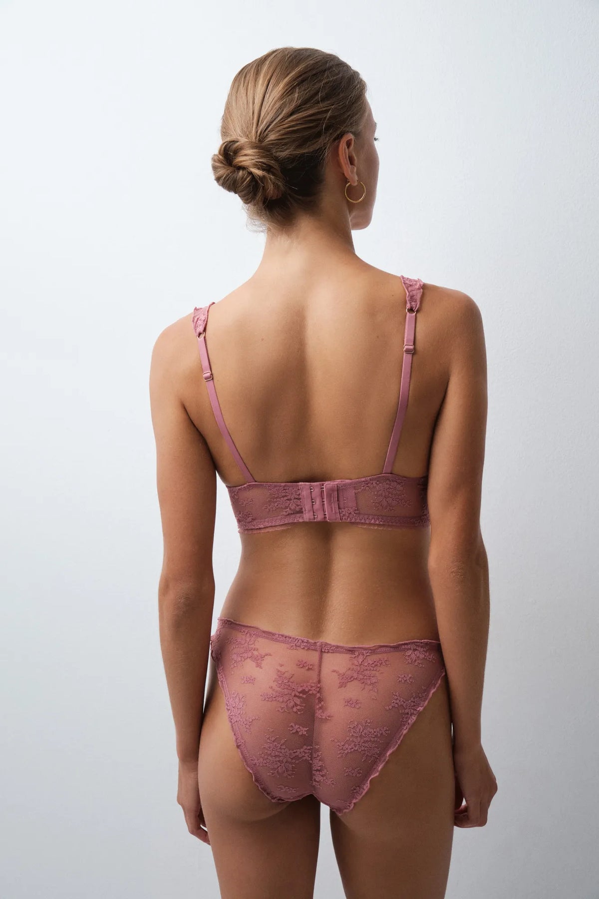 Women Secret Pink Women Pink Classic Ruched Lace Panty SKU: 4984443_72 Image 02