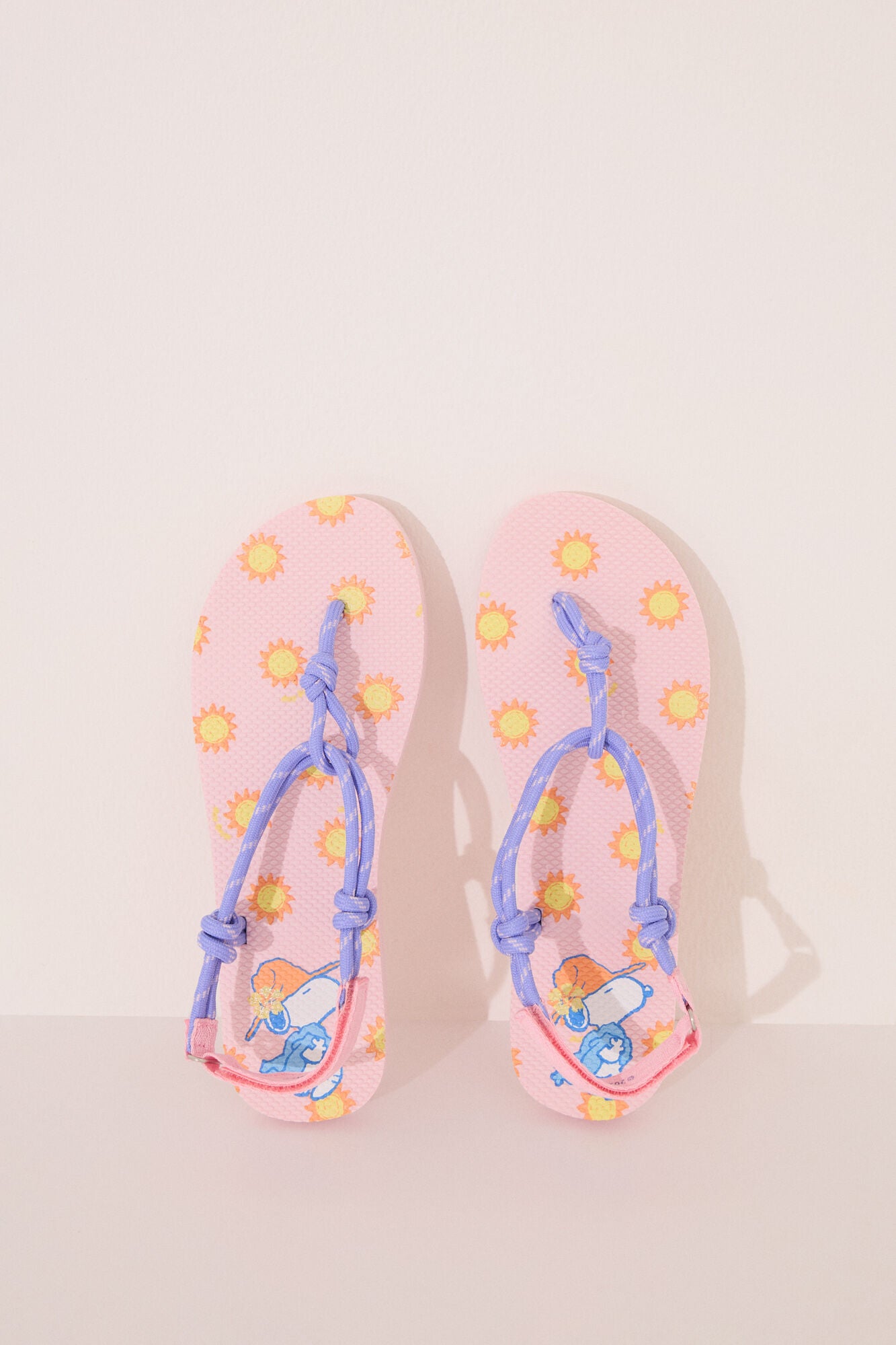 Women Secret_Multi-Color_Purple and Pink Snoopy Strap Straps Flops_4992523_73_01