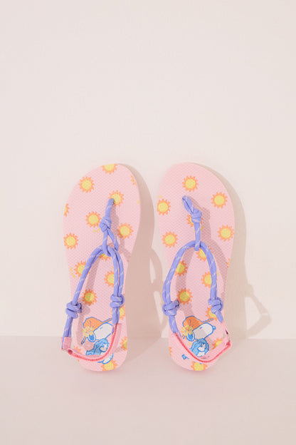 Women Secret_Multi-Color_Purple and Pink Snoopy Strap Straps Flops_4992523_73_01