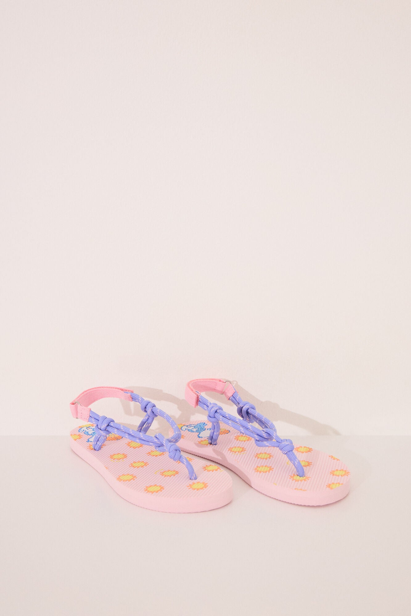 Women Secret_Multi-Color_Purple and Pink Snoopy Strap Straps Flops_4992523_73_03