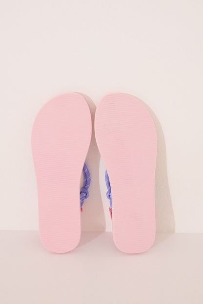 Women Secret_Multi-Color_Purple and Pink Snoopy Strap Straps Flops_4992523_73_05