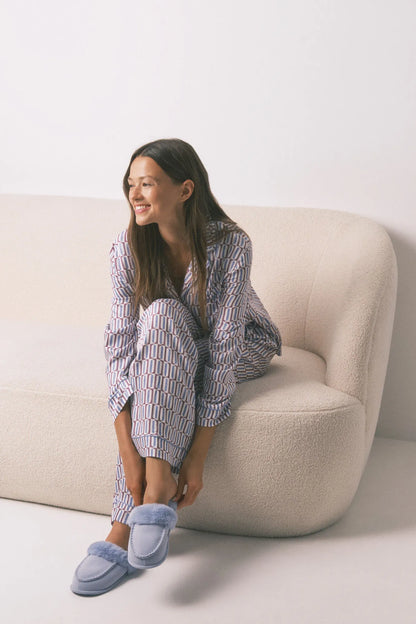 Women Secret_Pink_Lilac Synthetic Fur Slippers_4992536_75_02