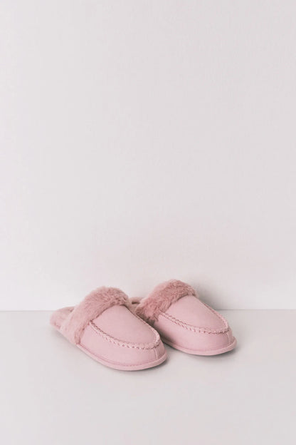 Women Secret_Pink_Pink Synthetic Fur Slippers_4992538_70_06