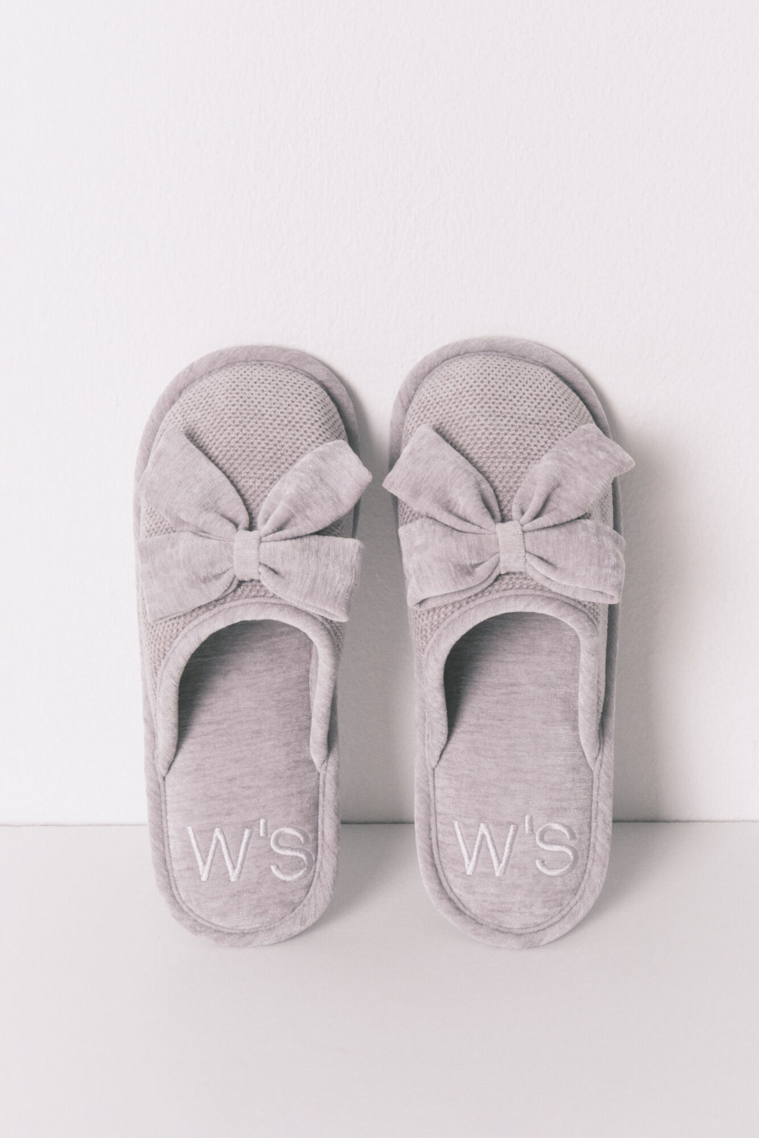 Women Secret_Dark Grey_Closed Grey Chenille Slippers_4992543_41_01