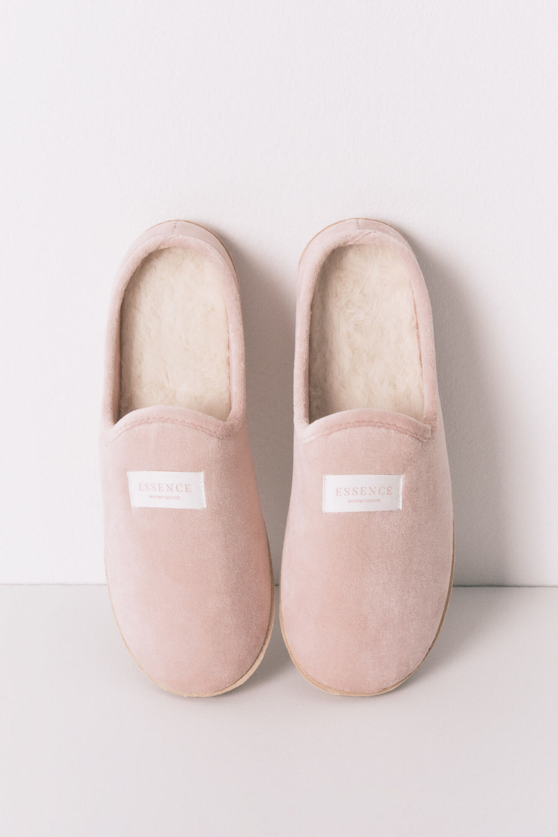 Women Secret_Pink_Pink Velour Slippers_4992553_71_01
